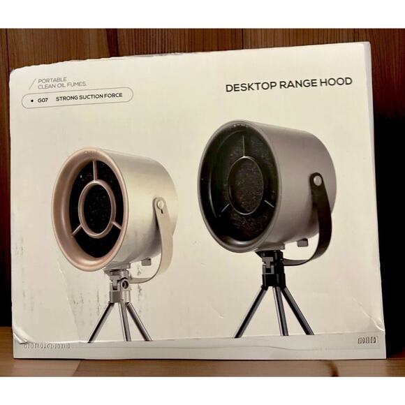 Desktop Range Hood - Portable Exhaust Fan 3 speeds - Picture 2 of 11